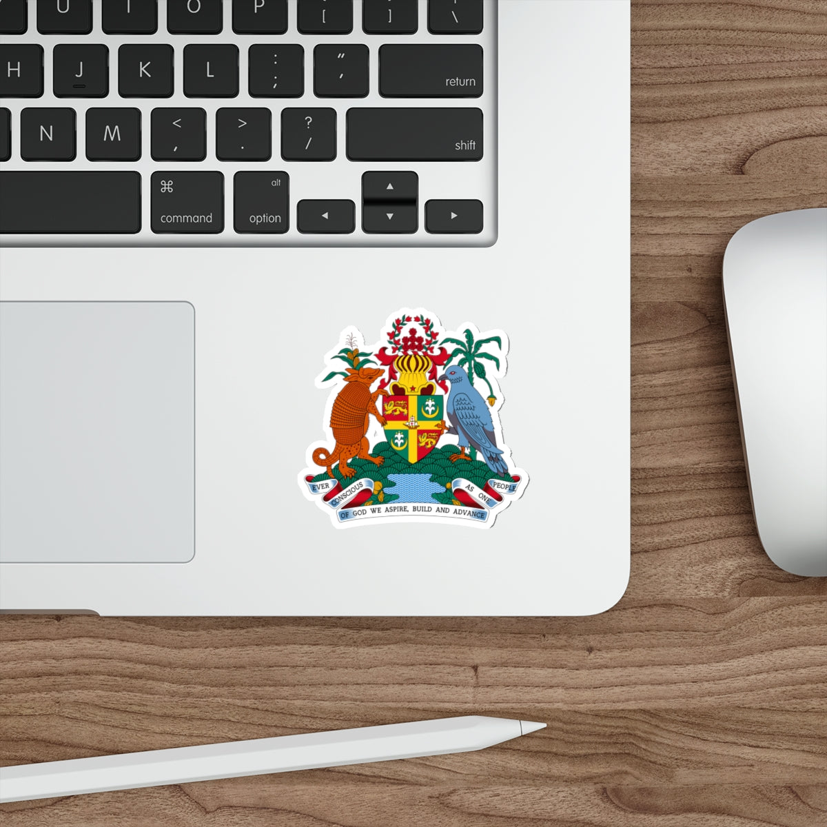 Coat of arms of Grenada STICKER Vinyl Die-Cut Decal-The Sticker Space