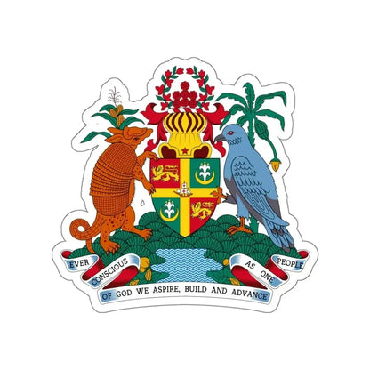 Coat of arms of Grenada STICKER Vinyl Die-Cut Decal - The Sticker Space
