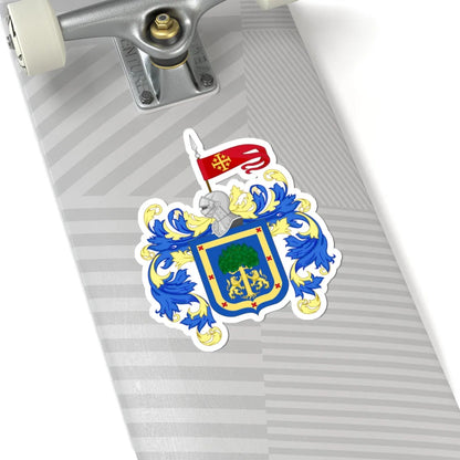 Coat of Arms of Guadalajara Mexico (Costa Rica) (Coat of Arms) STICKER Vinyl Kiss-Cut Decal - The Sticker Space