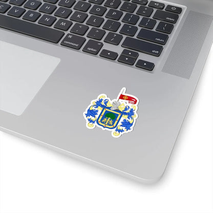 Coat of Arms of Guadalajara Mexico (Costa Rica) (Coat of Arms) STICKER Vinyl Kiss-Cut Decal - The Sticker Space
