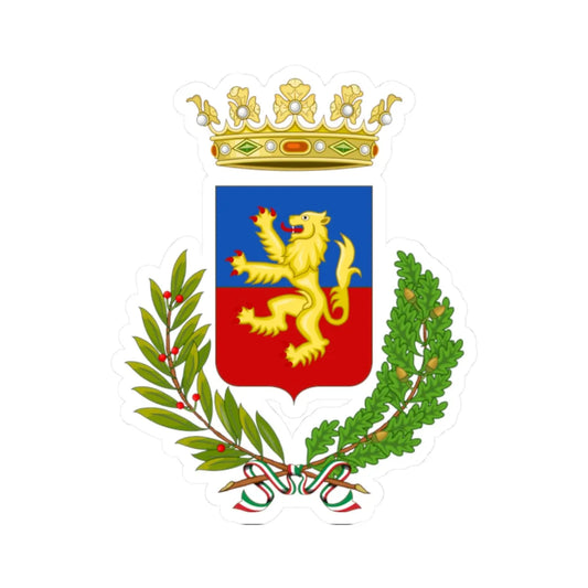 Coat of arms of Guastalla (Italy) (Coat of Arms) STICKER Vinyl Kiss-Cut Decal 2 Inch White - The Sticker Space
