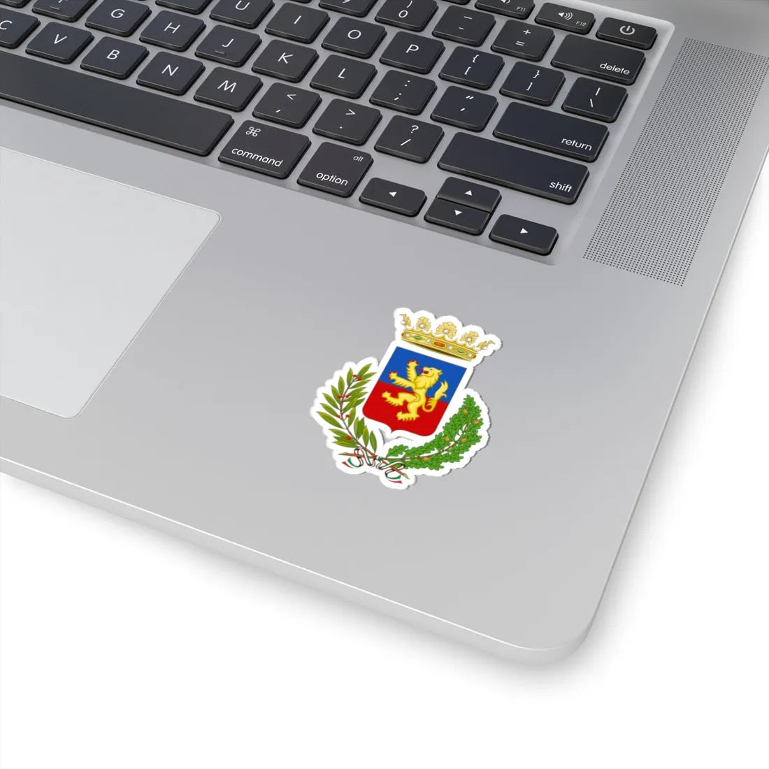 Coat of arms of Guastalla (Italy) (Coat of Arms) STICKER Vinyl Kiss-Cut Decal - The Sticker Space