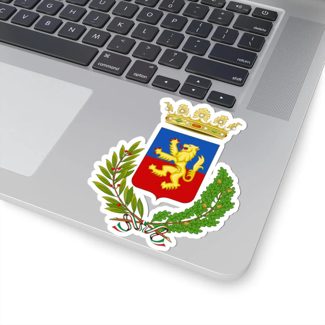 Coat of arms of Guastalla (Italy) (Coat of Arms) STICKER Vinyl Kiss-Cut Decal - The Sticker Space