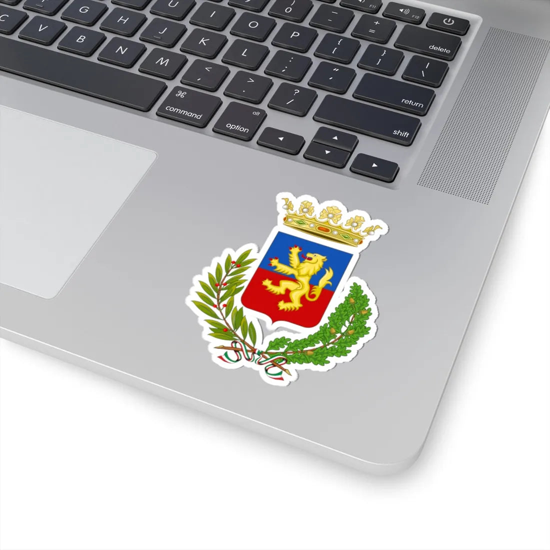 Coat of arms of Guastalla (Italy) (Coat of Arms) STICKER Vinyl Kiss-Cut Decal - The Sticker Space