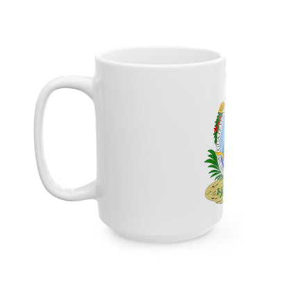 Coat of arms of Guatemala (1825-1843) - White Coffee Mug-The Sticker Space