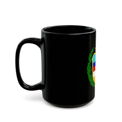 Coat of arms of guatemala (1851-1858) - Black Coffee Mug-The Sticker Space