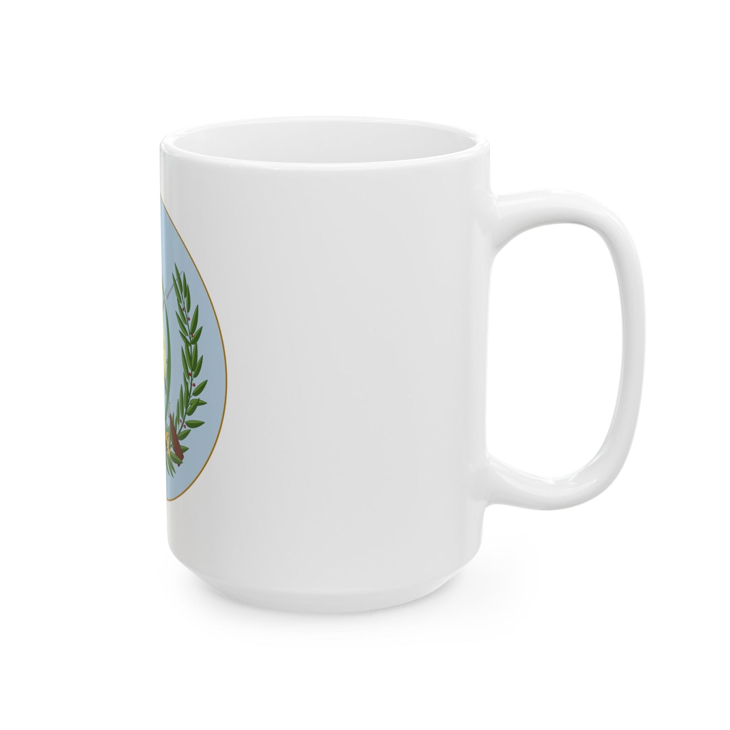 Coat of arms of Guatemala 2 - White Coffee Mug-The Sticker Space