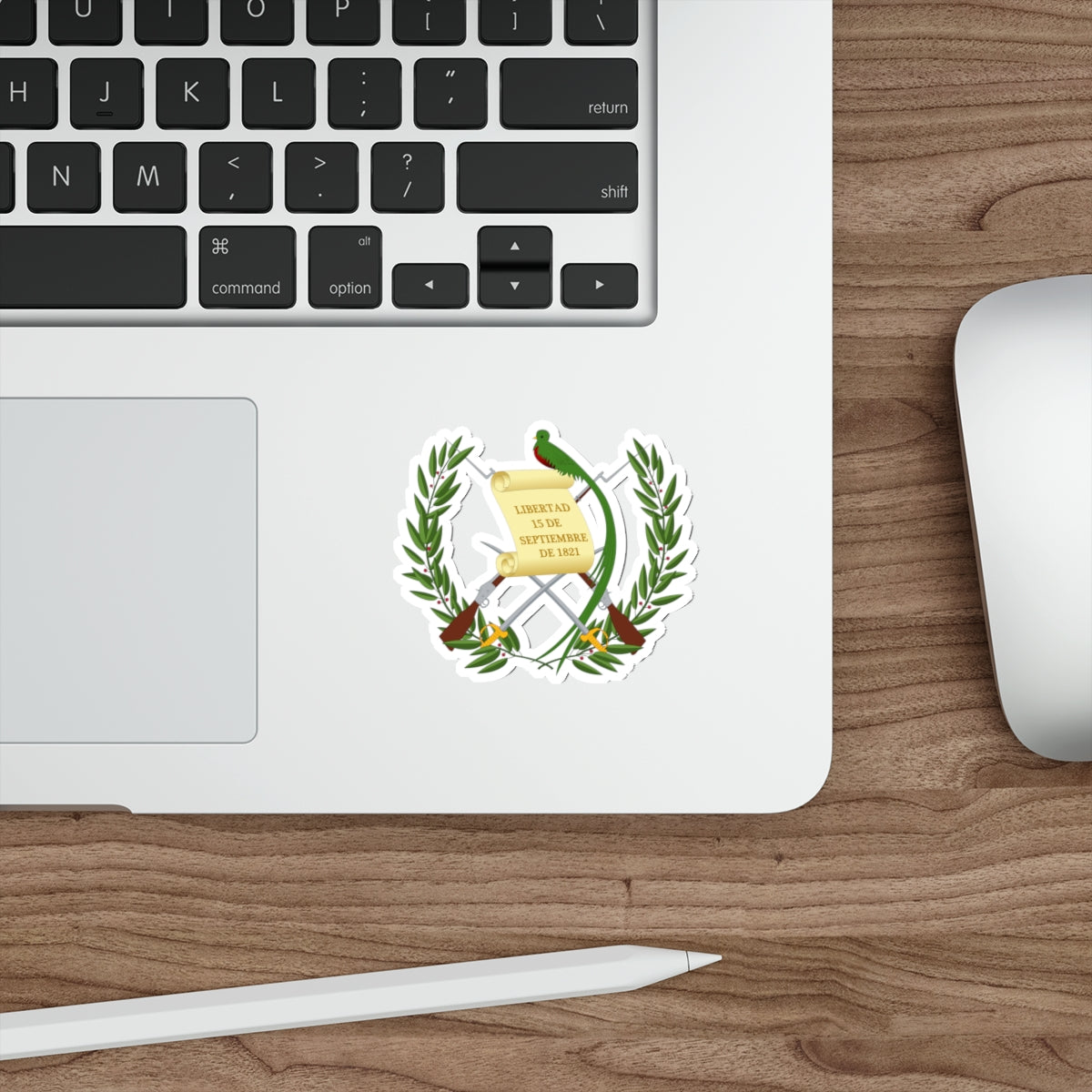 Coat of arms of Guatemala STICKER Vinyl Die-Cut Decal-The Sticker Space