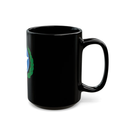 Coat of Arms of Guayaquil - Black Coffee Mug-The Sticker Space