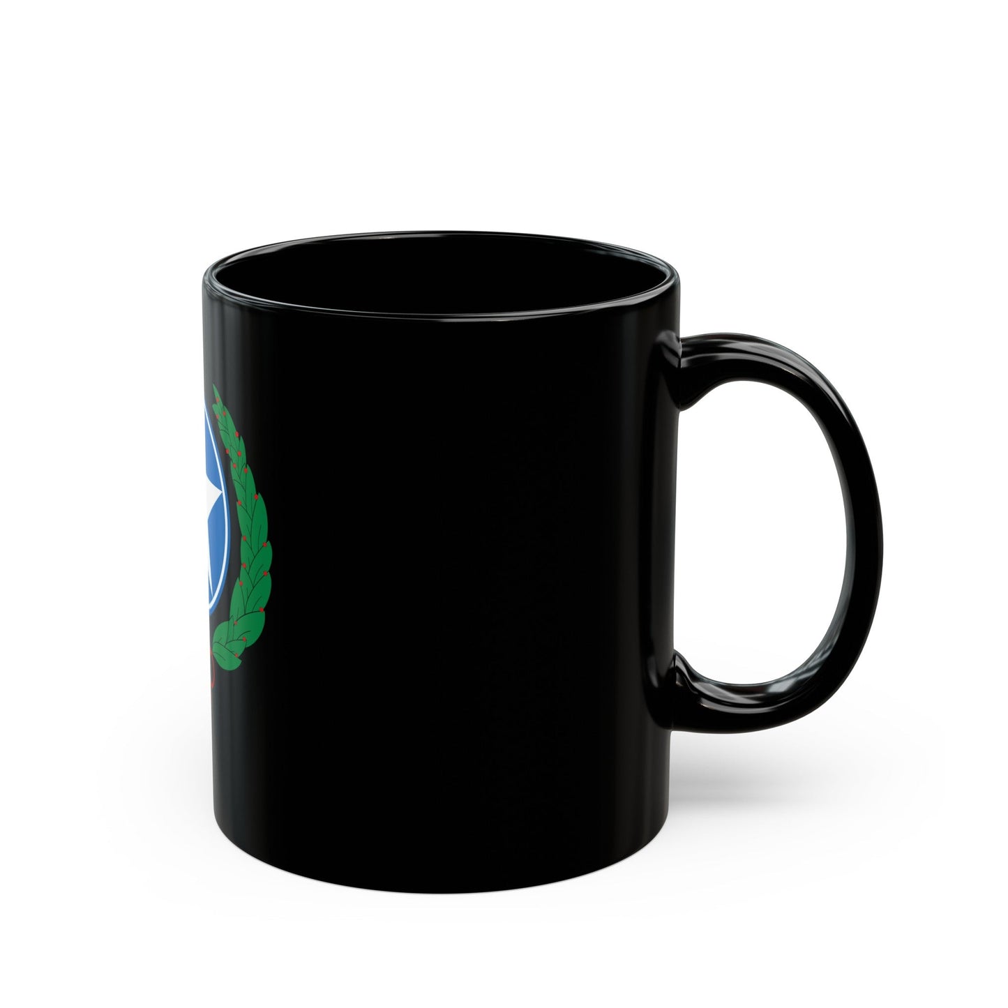 Coat of Arms of Guayaquil - Black Coffee Mug-The Sticker Space