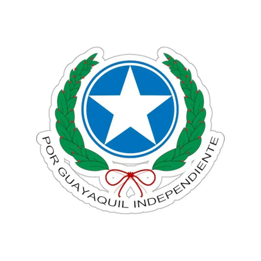 Coat of Arms of Guayaquil STICKER Vinyl Die-Cut Decal 2 Inch - The Sticker Space