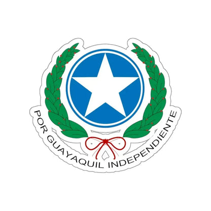 Coat of Arms of Guayaquil STICKER Vinyl Die-Cut Decal 5 Inch - The Sticker Space