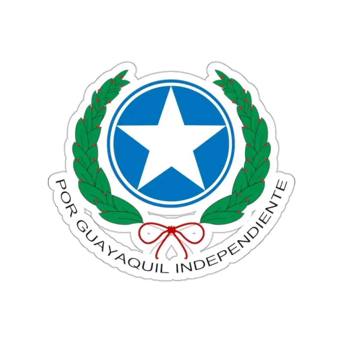 Coat of Arms of Guayaquil STICKER Vinyl Die-Cut Decal - The Sticker Space