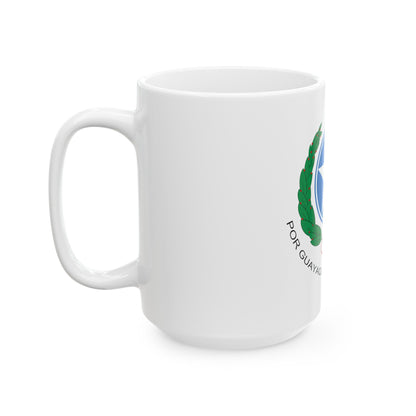 Coat of Arms of Guayaquil - White Coffee Mug-The Sticker Space