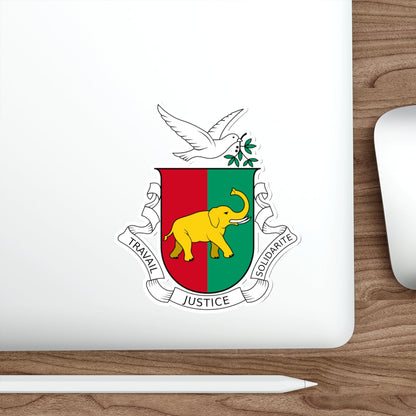 Coat of arms of Guinea 1958-1984 STICKER Vinyl Die-Cut Decal-The Sticker Space