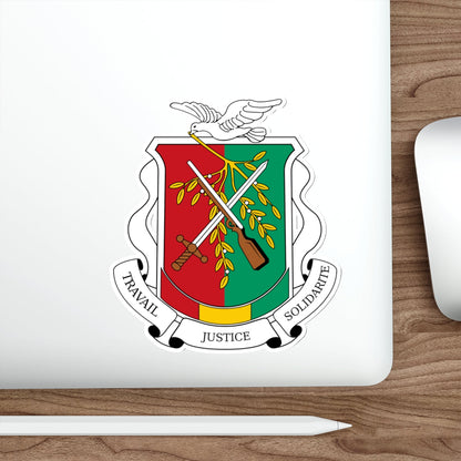 Coat of arms of Guinea 1984-1992 STICKER Vinyl Die-Cut Decal-The Sticker Space