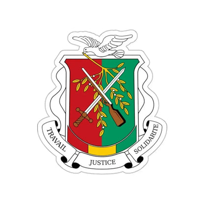 Coat of arms of Guinea 1984-1992 STICKER Vinyl Die-Cut Decal - The Sticker Space