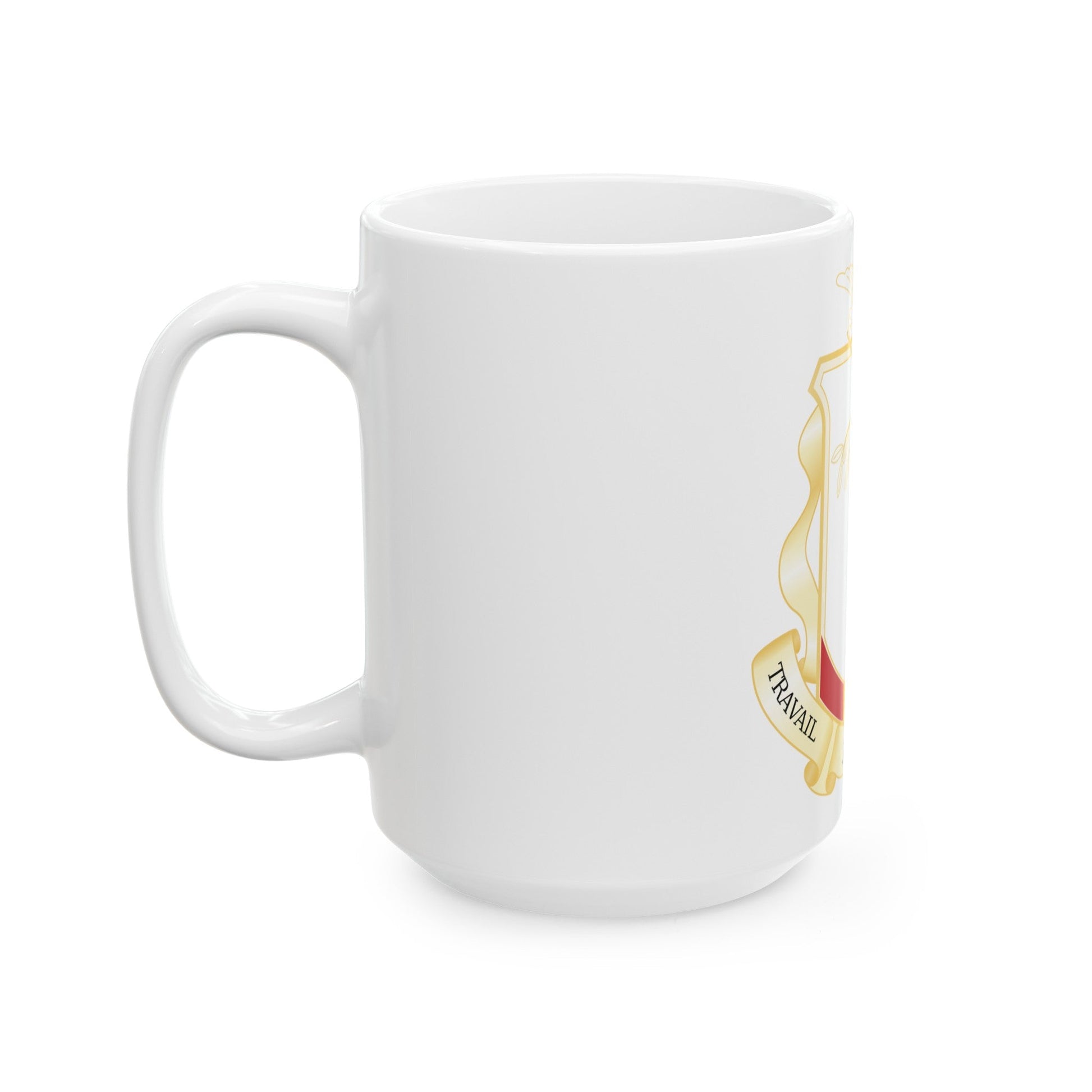 Coat of Arms of Guinea - White Coffee Mug-The Sticker Space