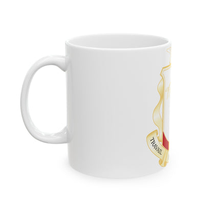 Coat of Arms of Guinea - White Coffee Mug-The Sticker Space