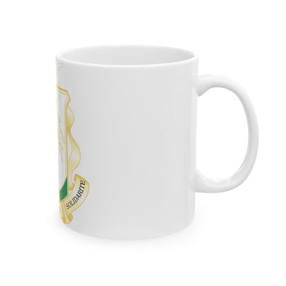 Coat of Arms of Guinea - White Coffee Mug-The Sticker Space