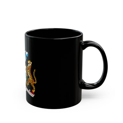 Coat of arms of Guyana - Black Coffee Mug-The Sticker Space