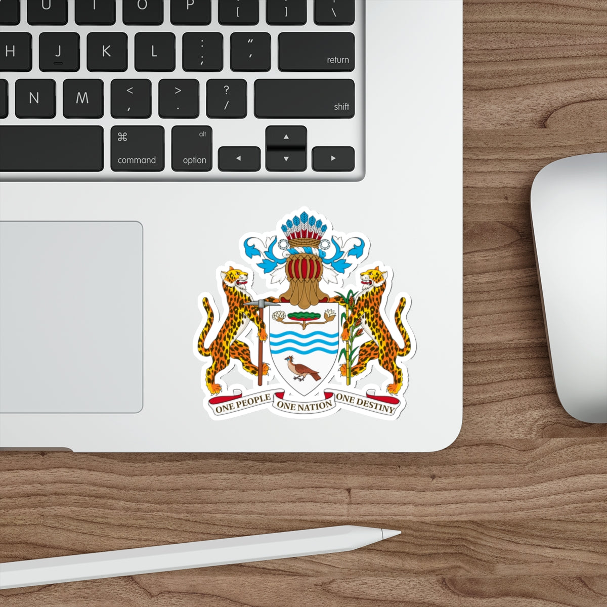 Coat of arms of Guyana STICKER Vinyl Die-Cut Decal-The Sticker Space