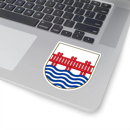 Coat of arms of Haderslev (Denmark) (Coat of Arms) STICKER Vinyl Kiss-Cut Decal - The Sticker Space