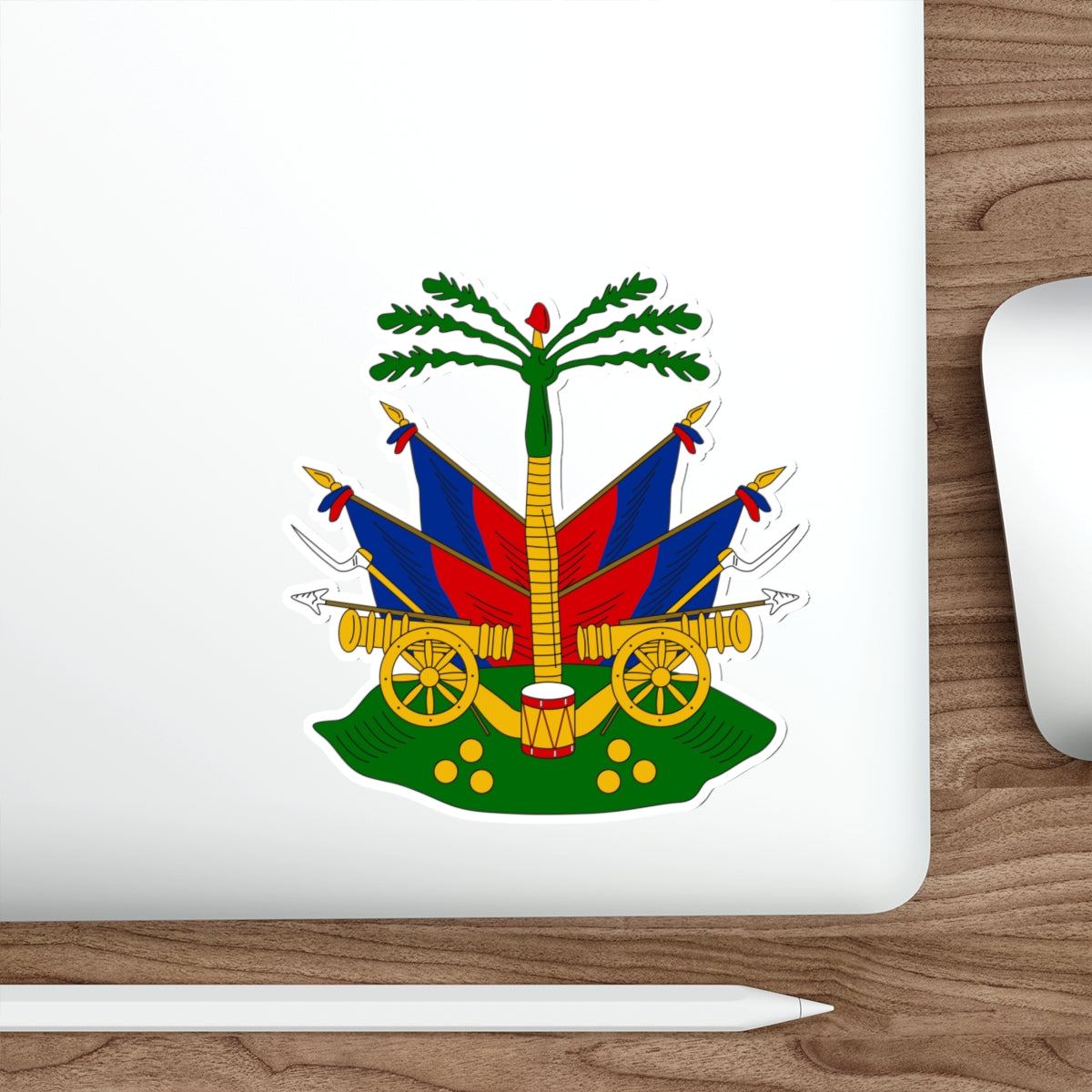 Coat of arms of Haiti (1807–1849) STICKER Vinyl Die-Cut Decal-The Sticker Space