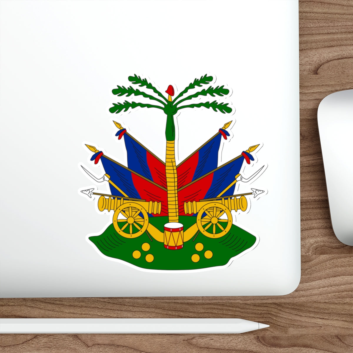 Coat of arms of Haiti (1807–1849) STICKER Vinyl Die-Cut Decal-The Sticker Space