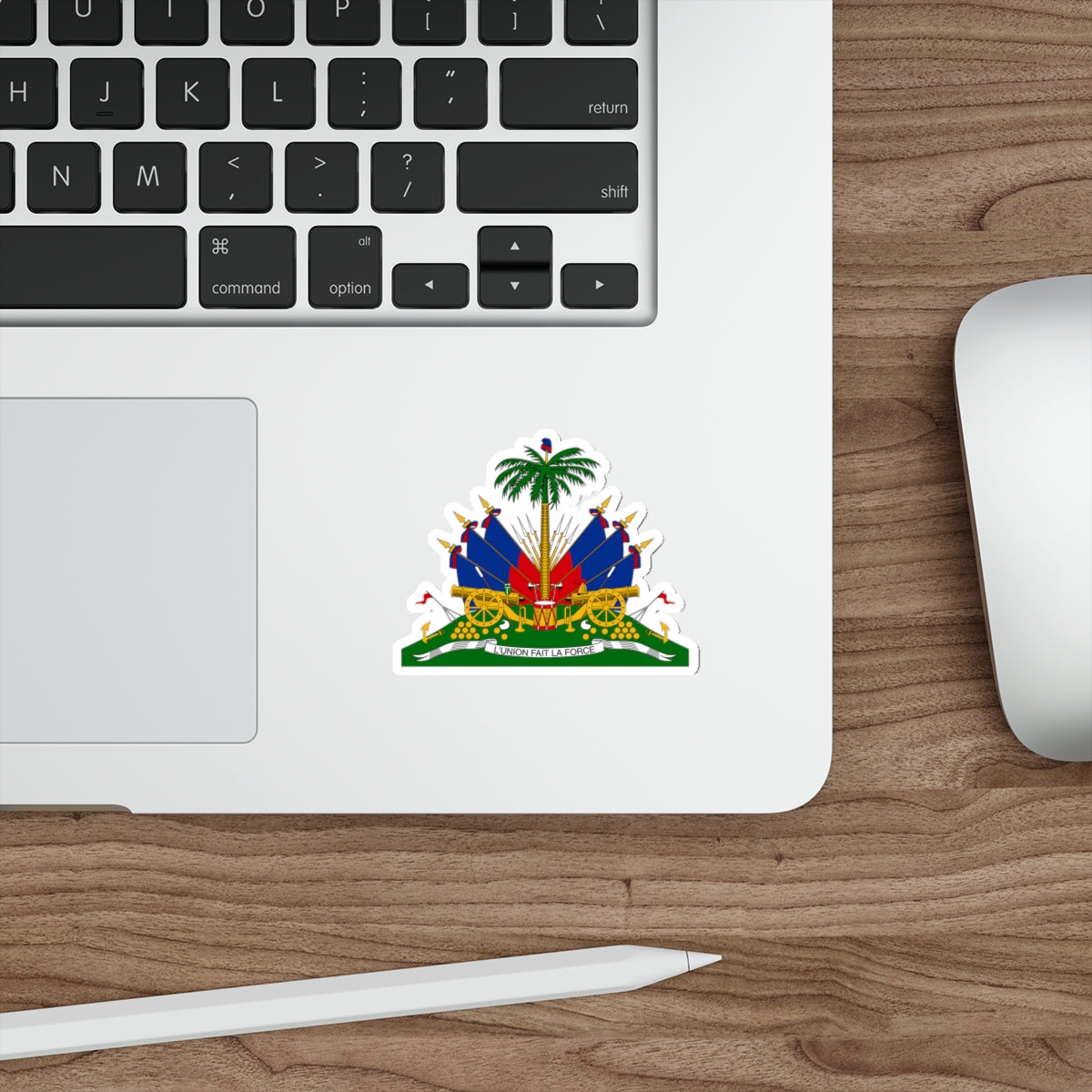 Coat of arms of Haiti STICKER Vinyl Die-Cut Decal-The Sticker Space