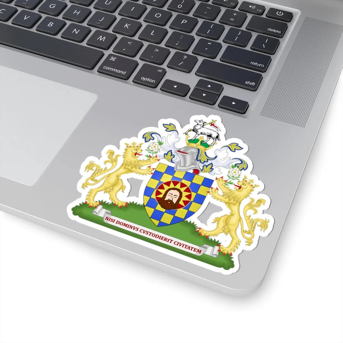 Coat of arms of Halifax (England) (Coat of Arms) STICKER Vinyl Kiss-Cut Decal - The Sticker Space