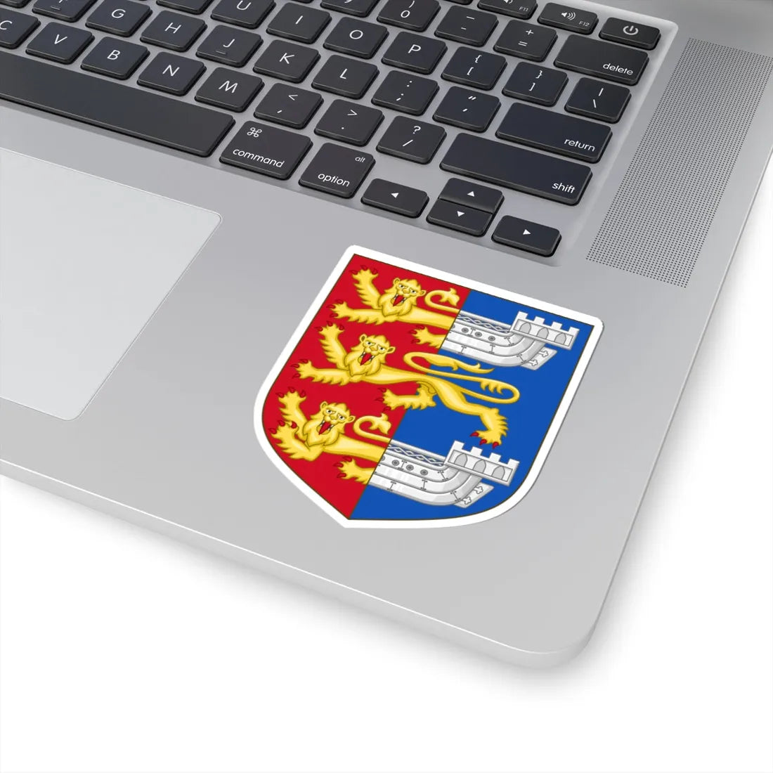 Coat of Arms of Hastings (England) (Coat of Arms) STICKER Vinyl Kiss-Cut Decal - The Sticker Space