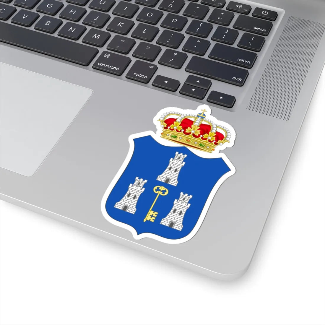 Coat of arms of Havana Colonial (Cuba) (Coat of Arms) STICKER Vinyl Kiss-Cut Decal - The Sticker Space