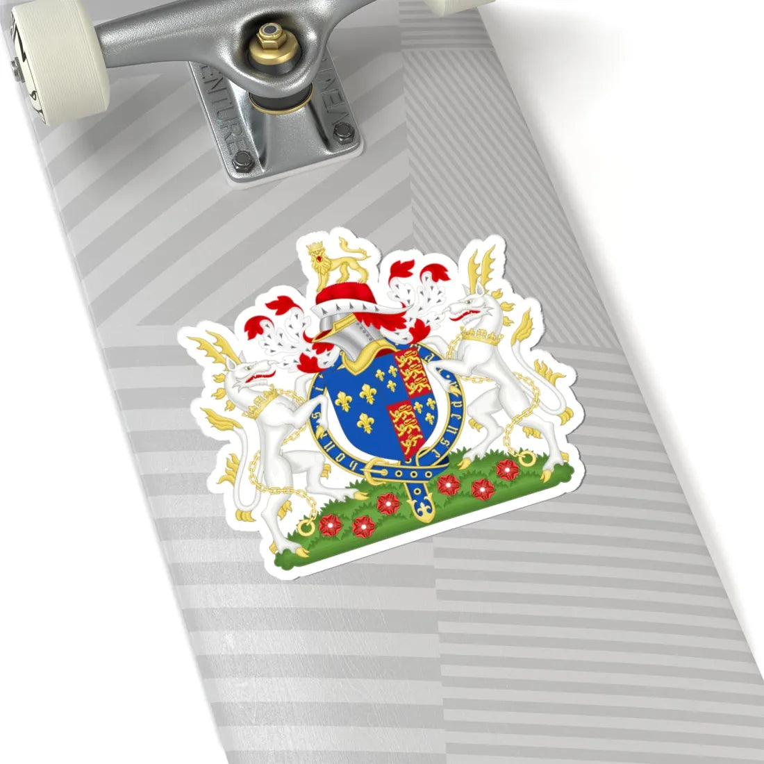 Coat of Arms of Henry VI of England 1422-1471 (England) (Coat of Arms) STICKER Vinyl Kiss-Cut Decal - The Sticker Space