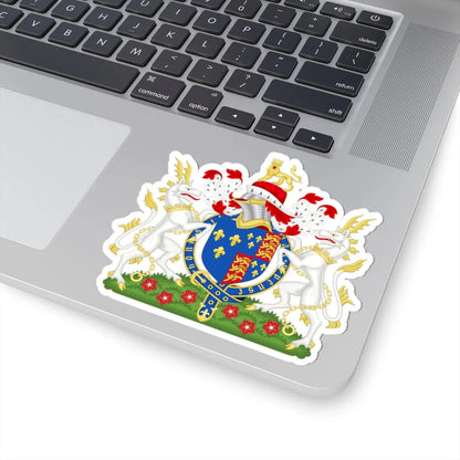 Coat of Arms of Henry VI of England 1422-1471 (England) (Coat of Arms) STICKER Vinyl Kiss-Cut Decal - The Sticker Space