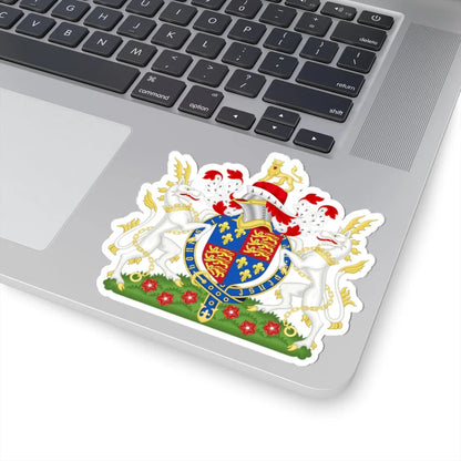 Coat of Arms of Henry VI of England 1422-1471 Variant 1 (England) (Coat of Arms) STICKER Vinyl Kiss-Cut Decal - The Sticker Space