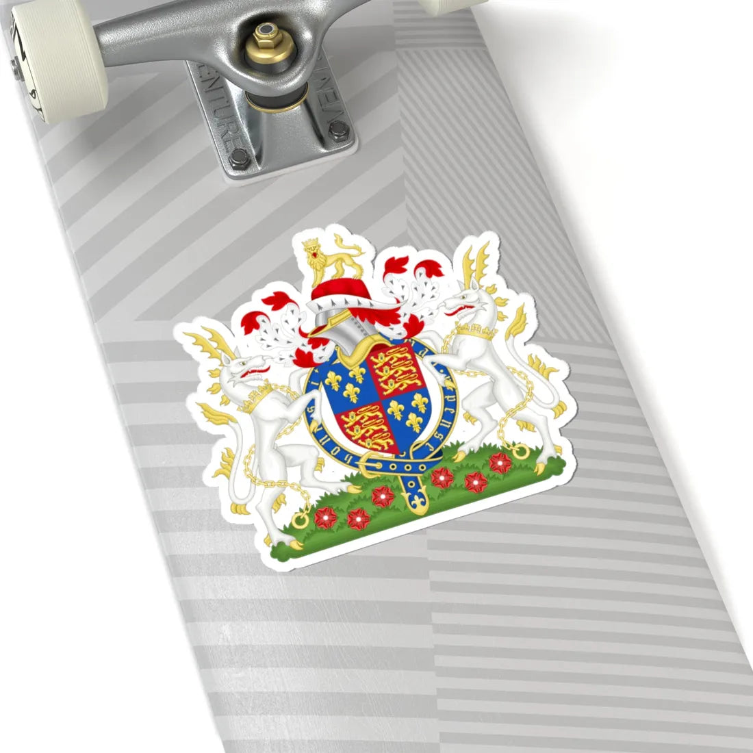 Coat of Arms of Henry VI of England 1422-1471 Variant 1 (England) (Coat of Arms) STICKER Vinyl Kiss-Cut Decal - The Sticker Space