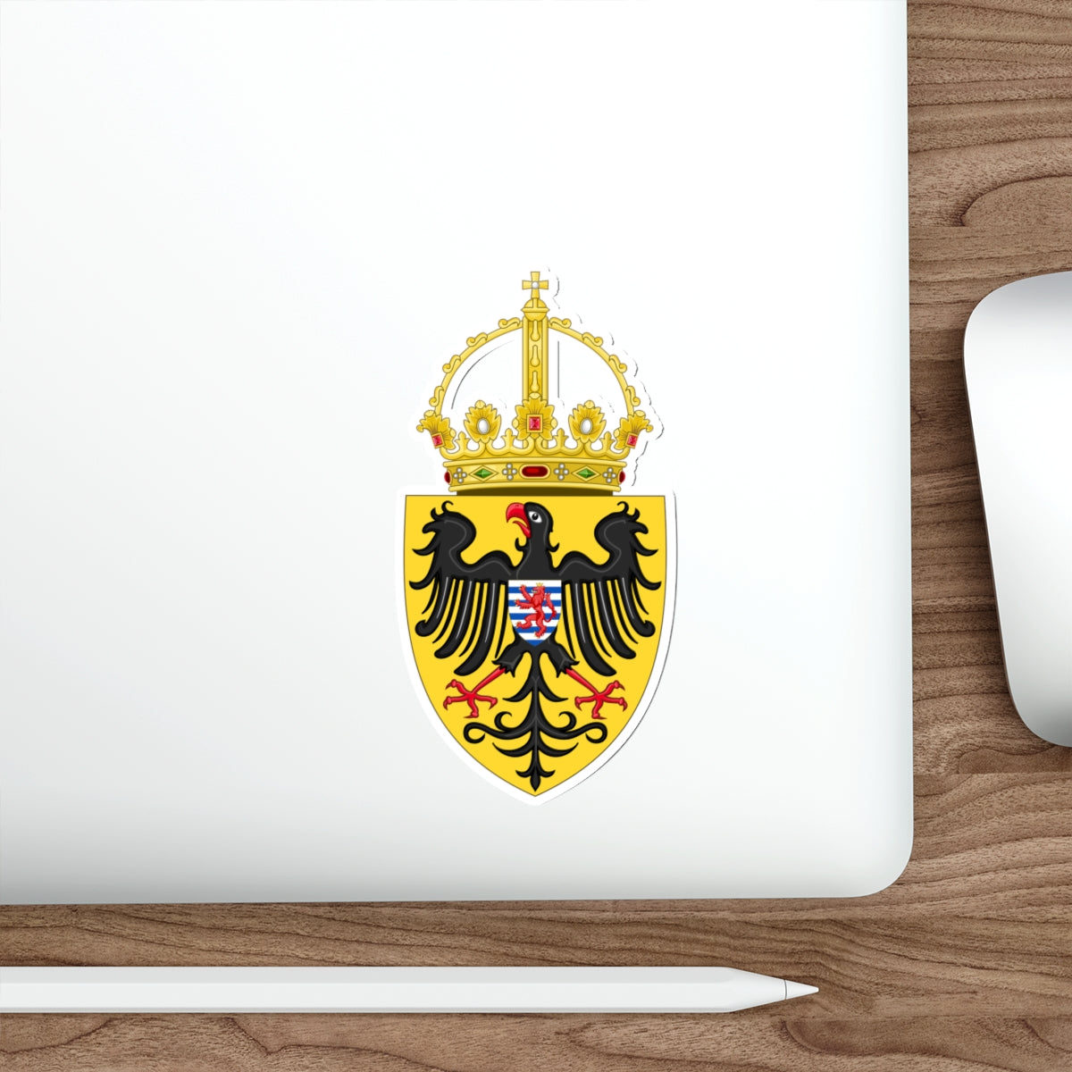 Coat of arms of Henry VII, Holy Roman Emperor STICKER Vinyl Die-Cut Decal-The Sticker Space