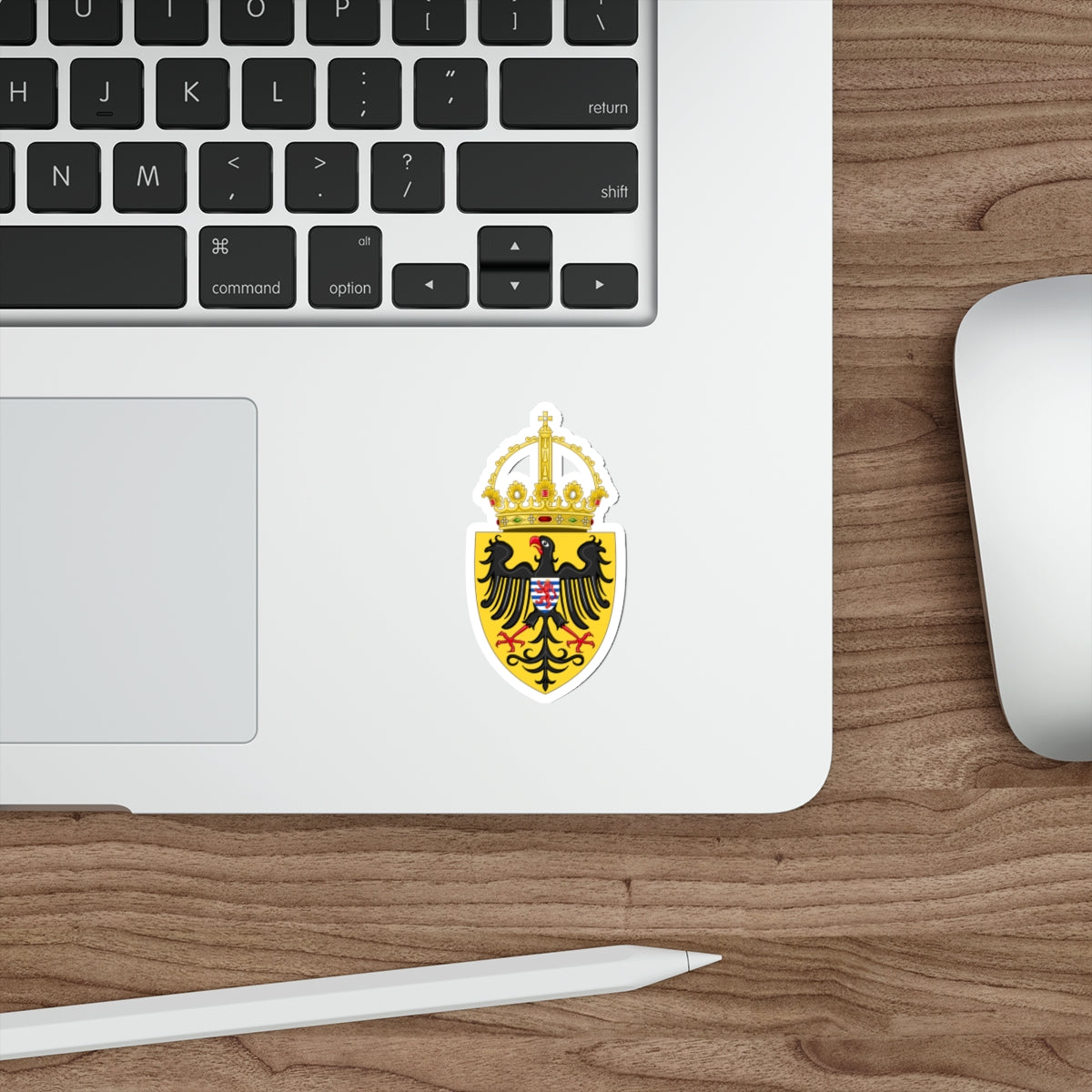 Coat of arms of Henry VII, Holy Roman Emperor STICKER Vinyl Die-Cut Decal-The Sticker Space