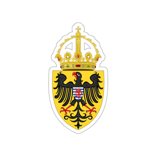 Coat of arms of Henry VII, Holy Roman Emperor STICKER Vinyl Die-Cut Decal-White-The Sticker Space