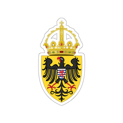 Coat of arms of Henry VII, Holy Roman Emperor STICKER Vinyl Die-Cut Decal-White-The Sticker Space