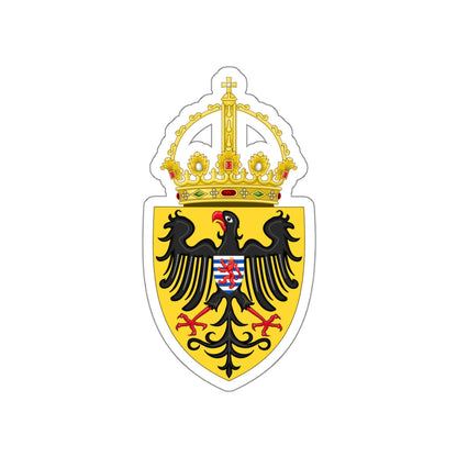 Coat of arms of Henry VII, Holy Roman Emperor STICKER Vinyl Die-Cut Decal-White-The Sticker Space