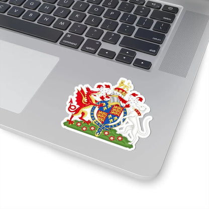 Coat of Arms of Henry VII of England 1485-1509 (England) (Coat of Arms) STICKER Vinyl Kiss-Cut Decal - The Sticker Space