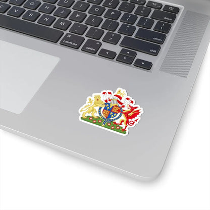 Coat of Arms of Henry VII of England 1485-1509 Variant 4 (England) (Coat of Arms) STICKER Vinyl Kiss-Cut Decal - The Sticker Space