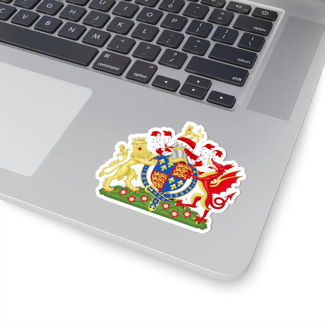 Coat of Arms of Henry VII of England 1485-1509 Variant 4 (England) (Coat of Arms) STICKER Vinyl Kiss-Cut Decal - The Sticker Space
