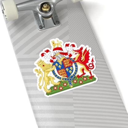 Coat of Arms of Henry VII of England 1485-1509 Variant 4 (England) (Coat of Arms) STICKER Vinyl Kiss-Cut Decal - The Sticker Space