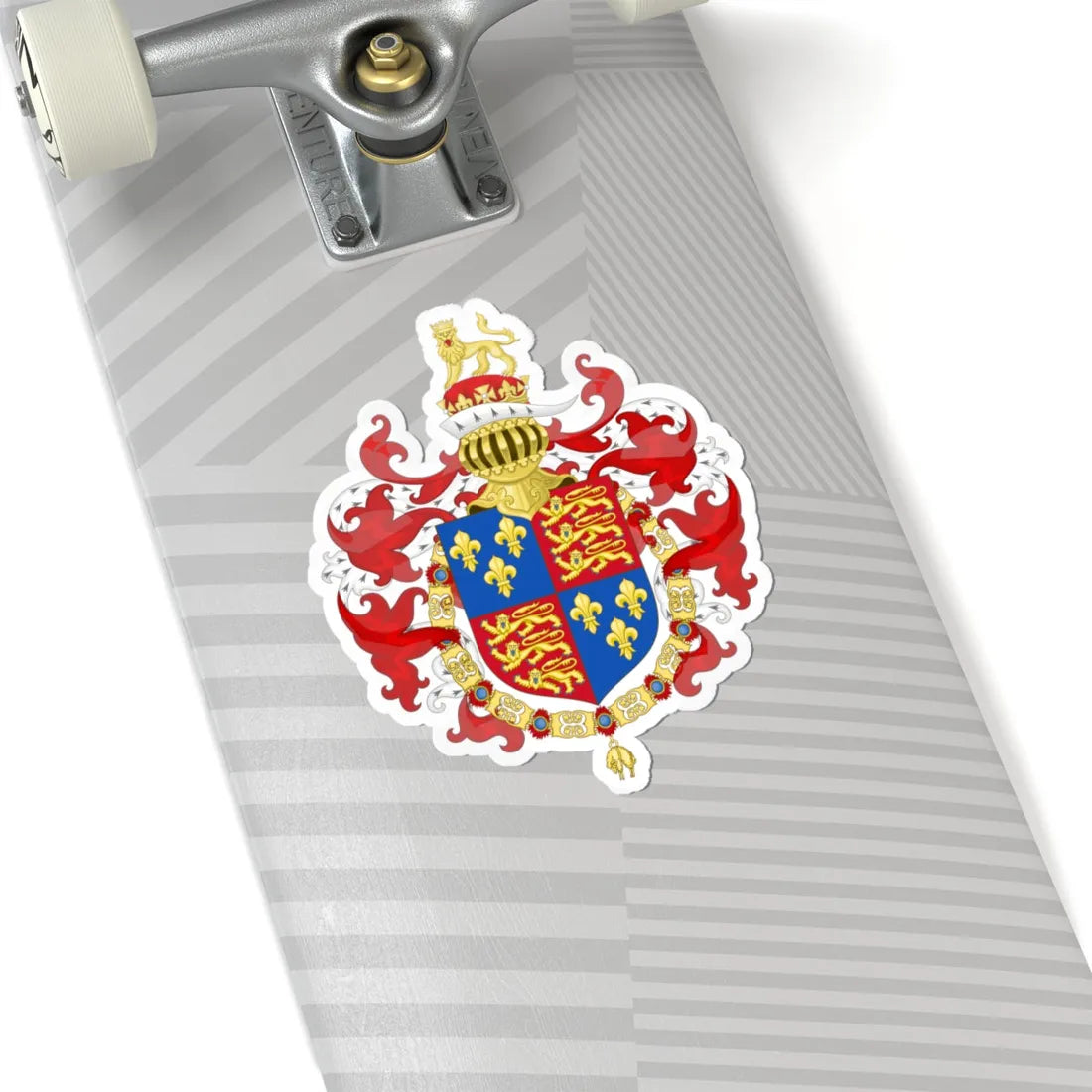 Coat of Arms of Henry VII of England Order of the Golden Fleece (Netherlands) (Coat of Arms) STICKER Vinyl Kiss-Cut Decal - The Sticker Space