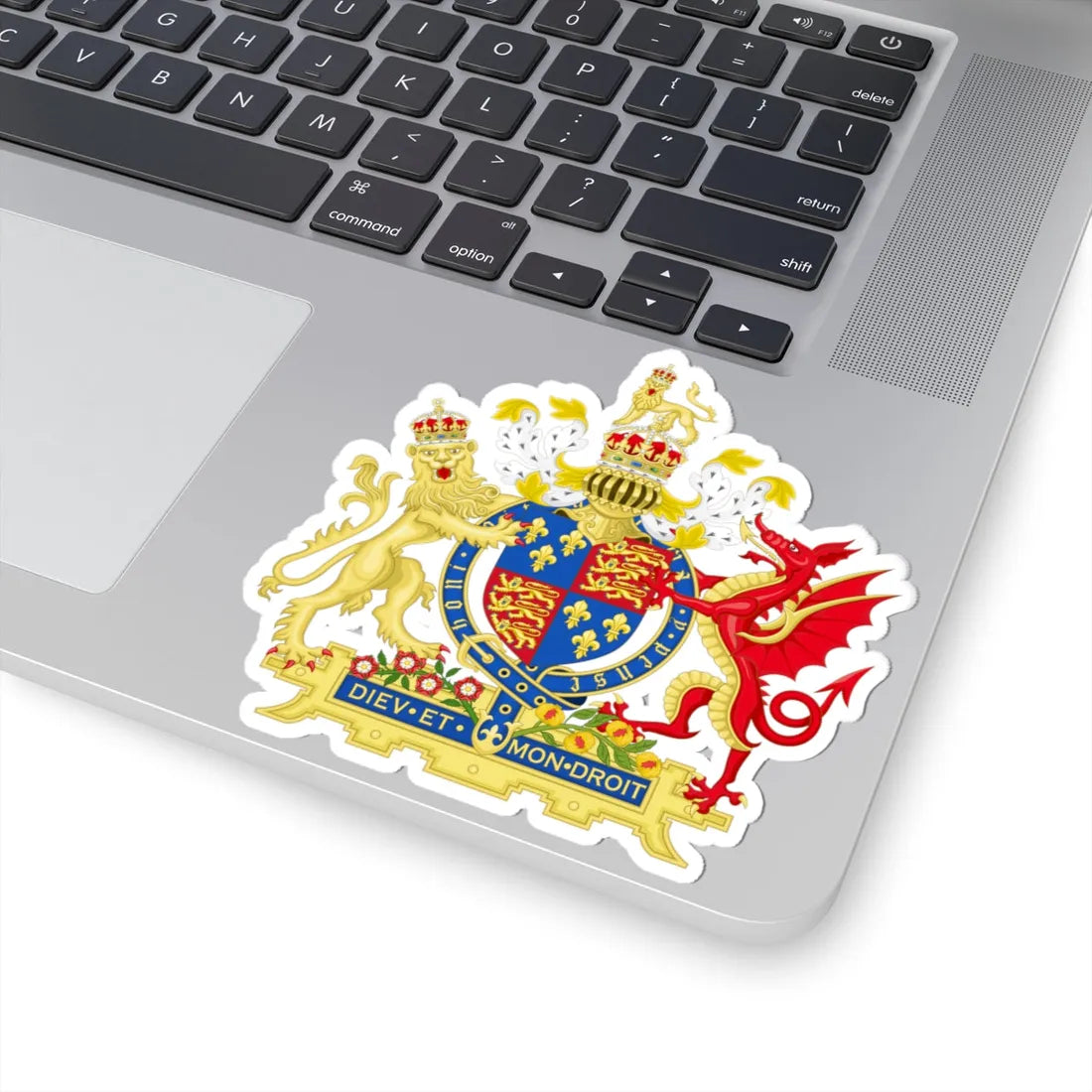 Coat of Arms of Henry VIII of England 1509-1533 Variant 2 (England) (Coat of Arms) STICKER Vinyl Kiss-Cut Decal - The Sticker Space