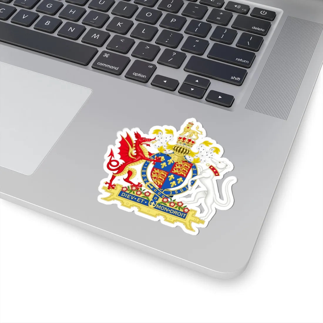 Coat of Arms of Henry VIII of England 1509-1547 Variant (England) (Coat of Arms) STICKER Vinyl Kiss-Cut Decal - The Sticker Space