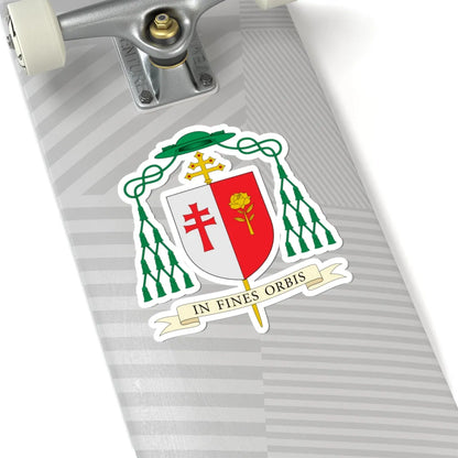 Coat of arms of Henryk Jagodziński (Spain) (Coat of Arms) STICKER Vinyl Kiss-Cut Decal - The Sticker Space